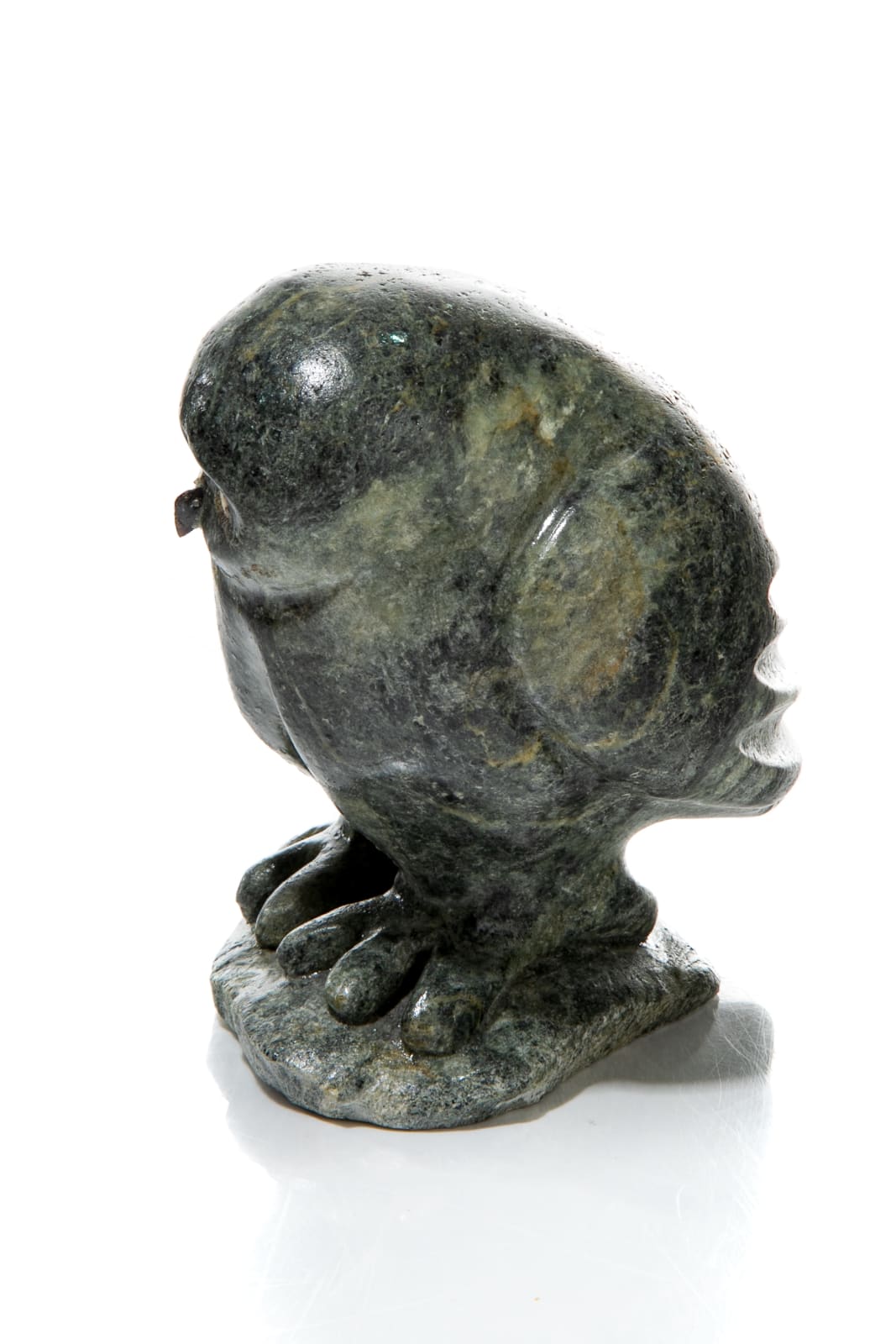 MANASIE AKPALIAPIK (1955-), IKPIARJUK (ARCTIC BAY) / TORONTO / OTTAWA, Curious Owl, early 2000s