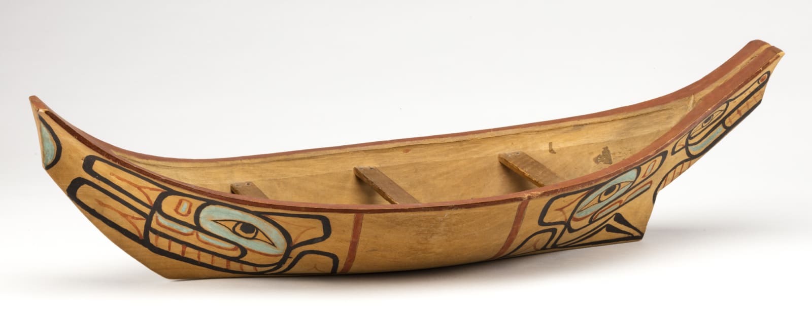 UNIDENTIFIED ARTIST, HAIDA, Model Canoe, c. 1890