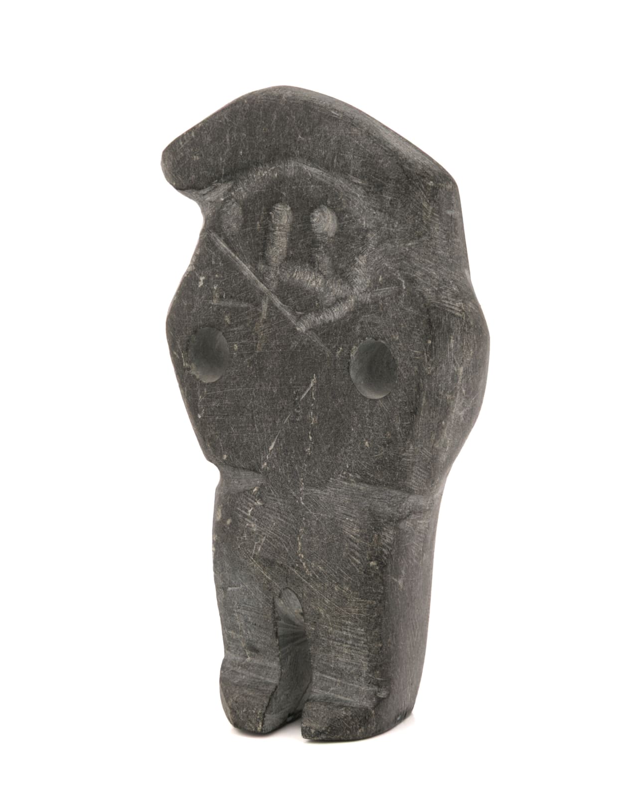 JOHN KAVIK (1897-1993) KANGIQLINIQ (RANKIN INLET), Standing Figure, mid-1970s