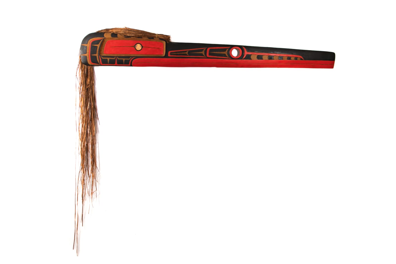 ALBERT JOSEPH, COAST SALISH, SQUAMISH, B.C., Cannibal Bird (Huzwhukw [Hok Hok] Headdress Panel), 1985