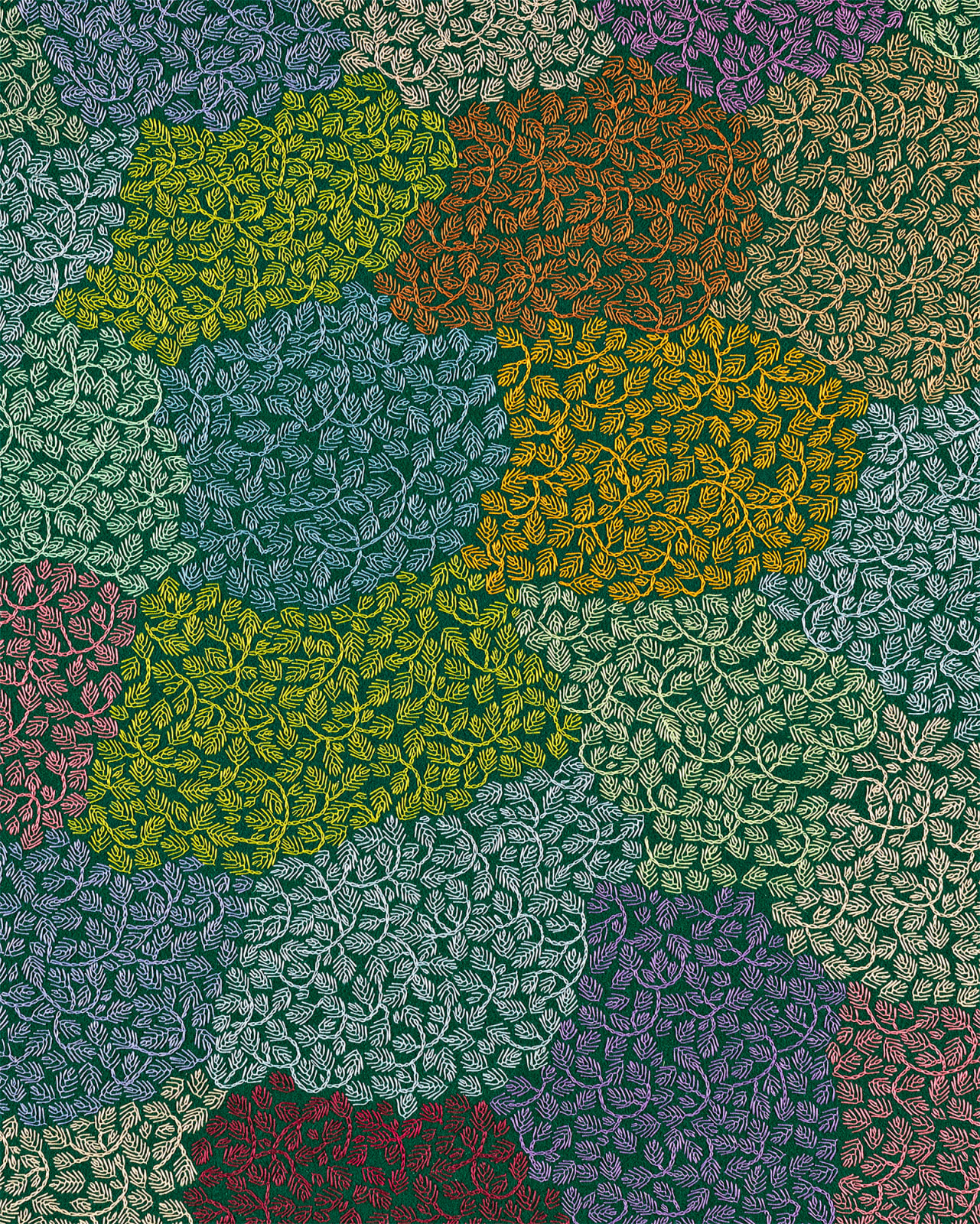 RUTH QAULLUARYUK (1932-2024) QAMANI'TUAQ (BAKER LAKE), Tundra Spring, 2000