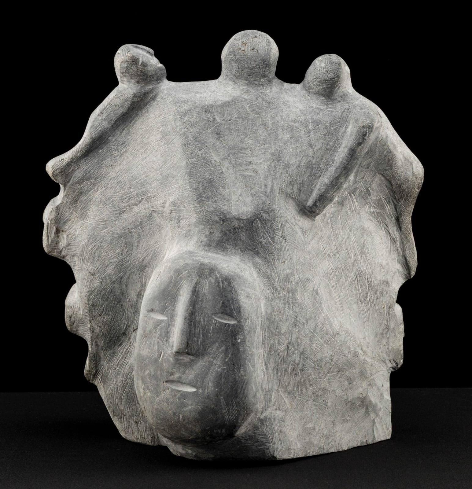 MARY AYAQ ANOWTALIK (1938-2024) ARVIAT (ESKIMO POINT), Family, 2003