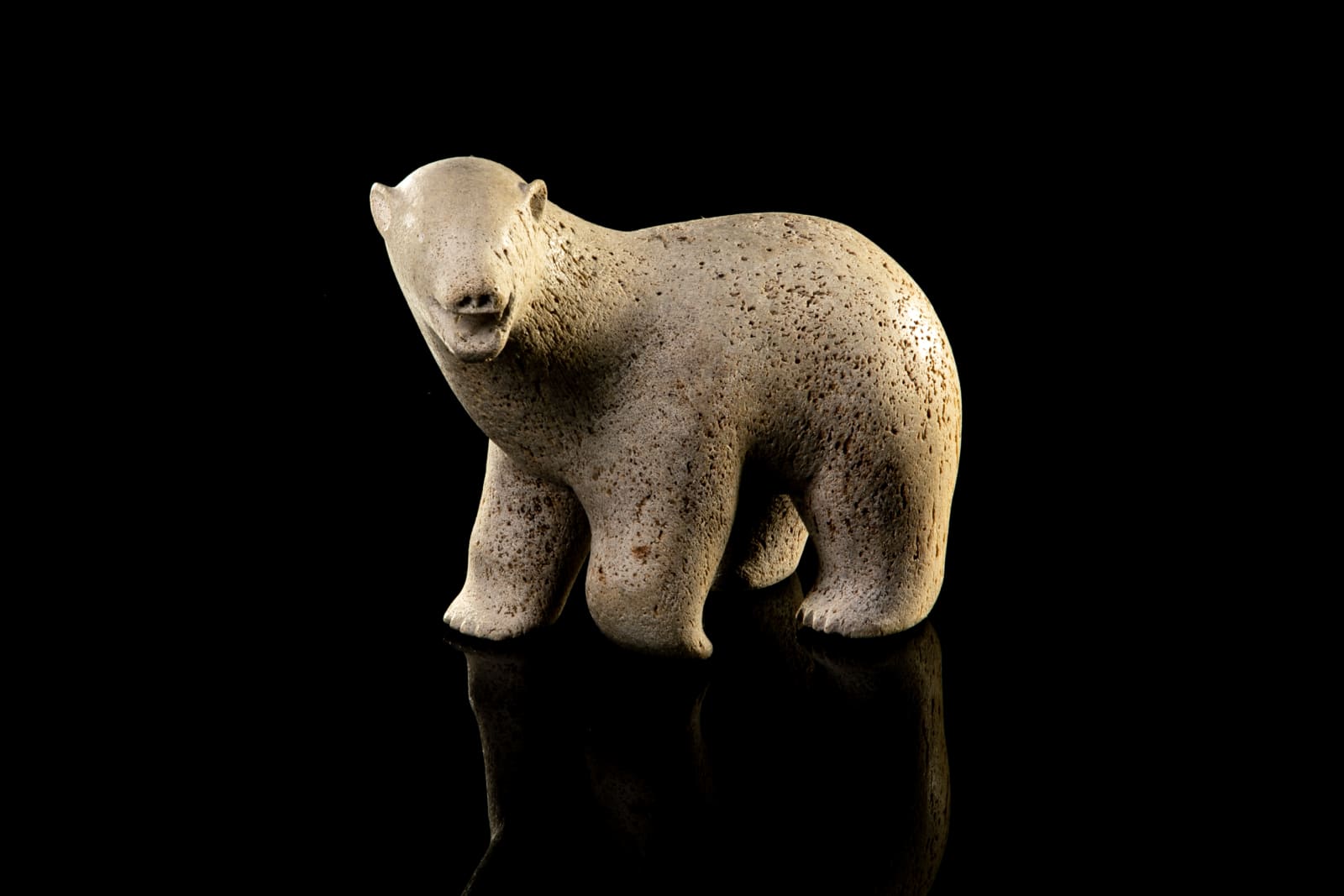 UNIDENTIFIED ARTIST, Probably TALOYOAK (SPENCE BAY), Polar Bear, late 1960s