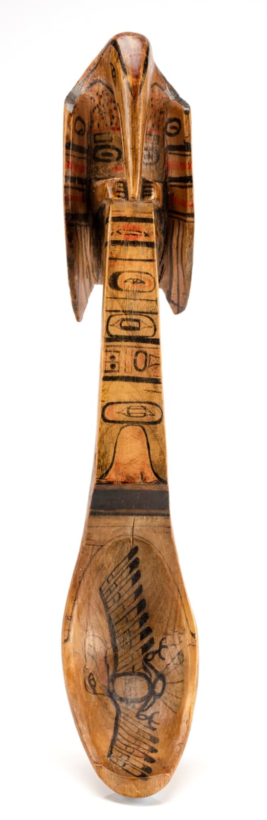 FREDERICK ALEXCEE (1853-1940s) TSIMSHIAN, Carved Spoon, c. 1920-1920