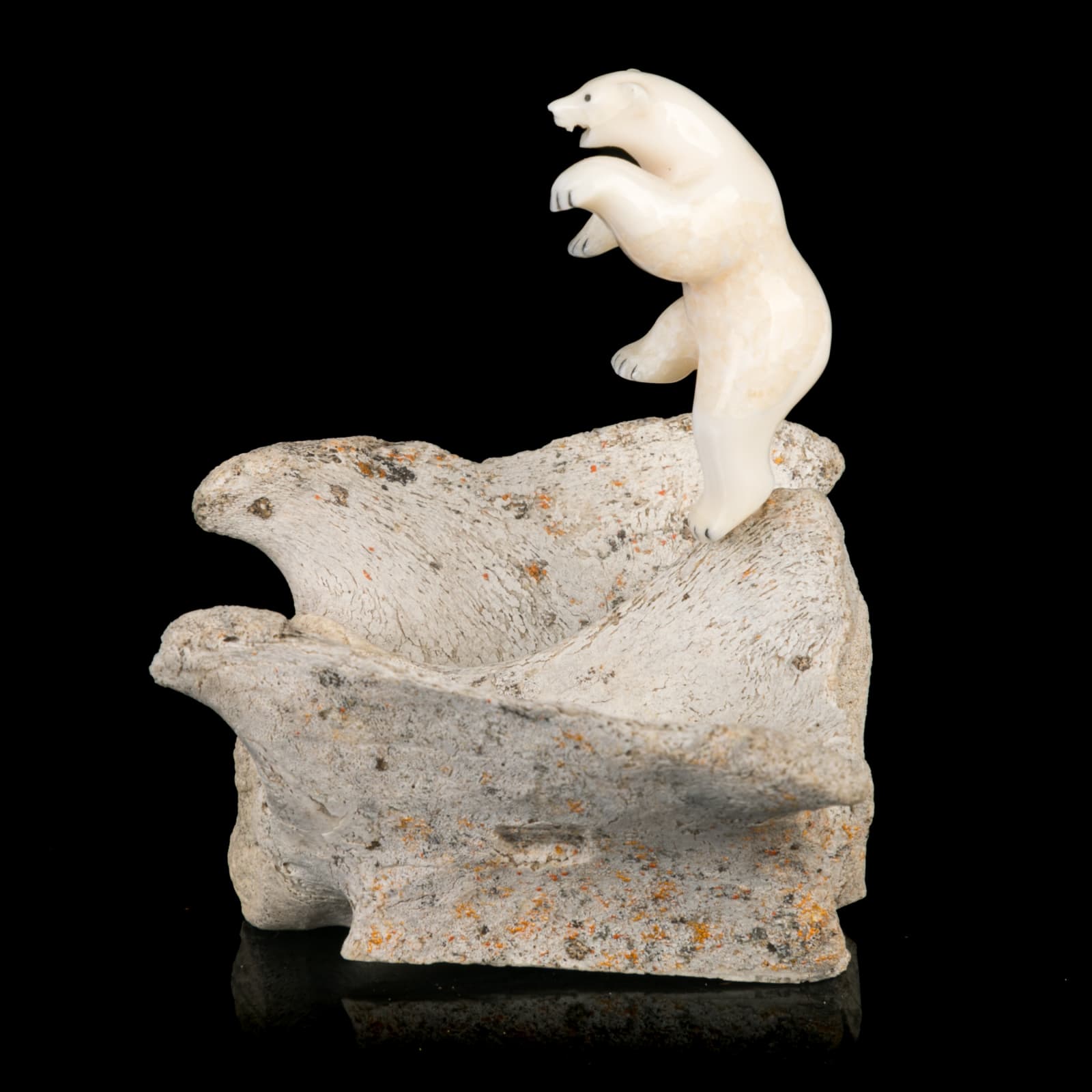NICK SIKKUARK (1943-2013) ARVILIQJUAQ (PELLY BAY), Dancing Polar Bear, 1991