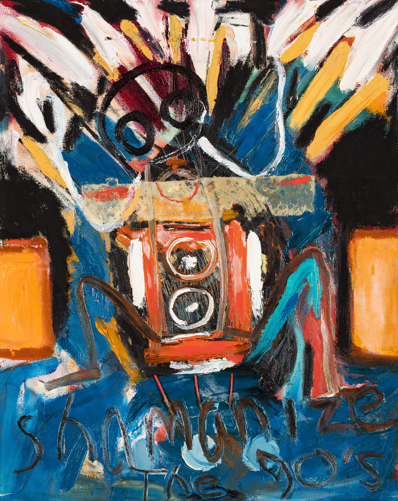 JANE ASH POITRAS, C.M., R.C.A. (1951-) CREE, Power Shaman, 1989