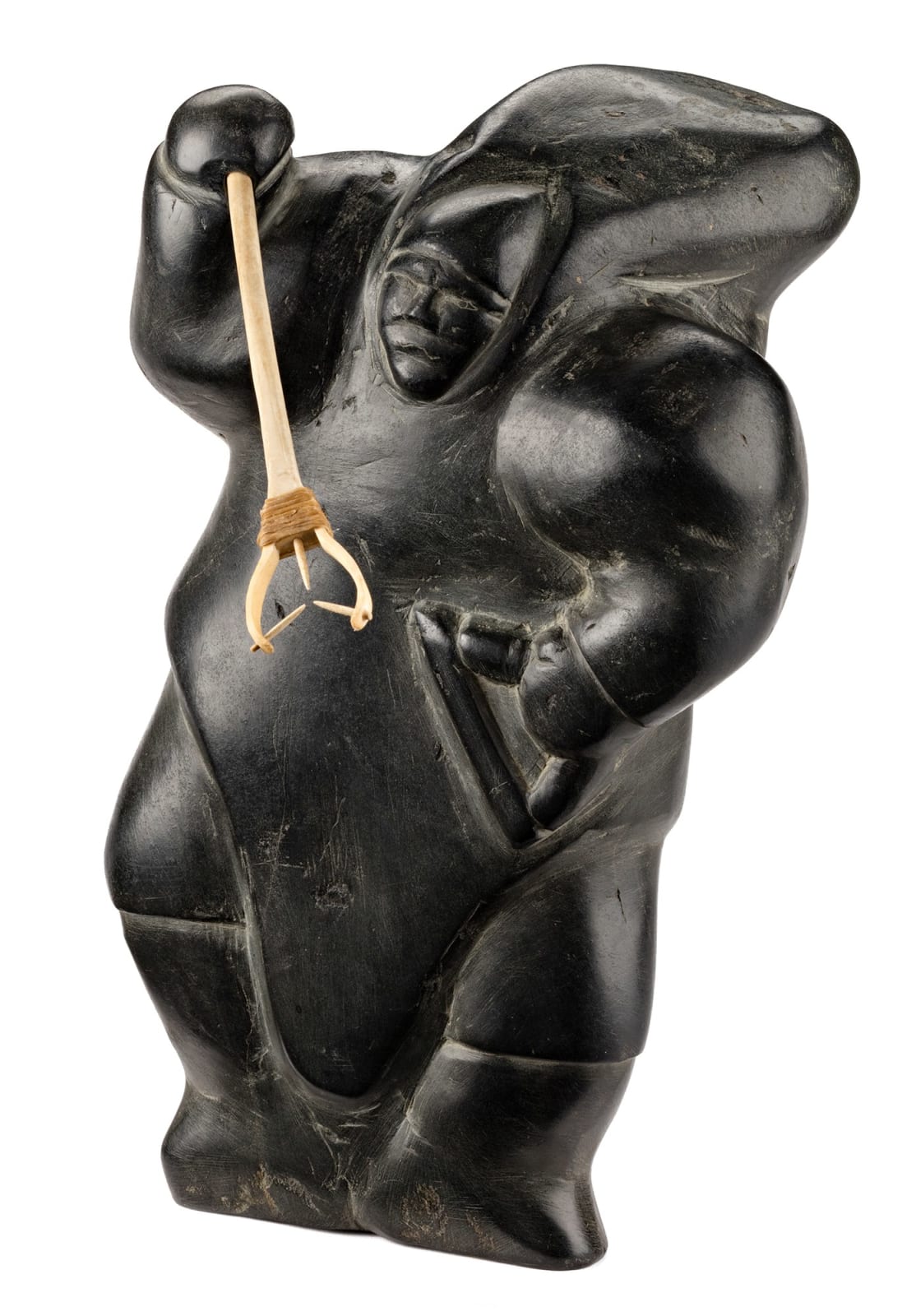 BARNABUS ARNASUNGAAQ (1924-2017) QAMANI'TUAQ (BAKER LAKE), Fisherwoman, 1975