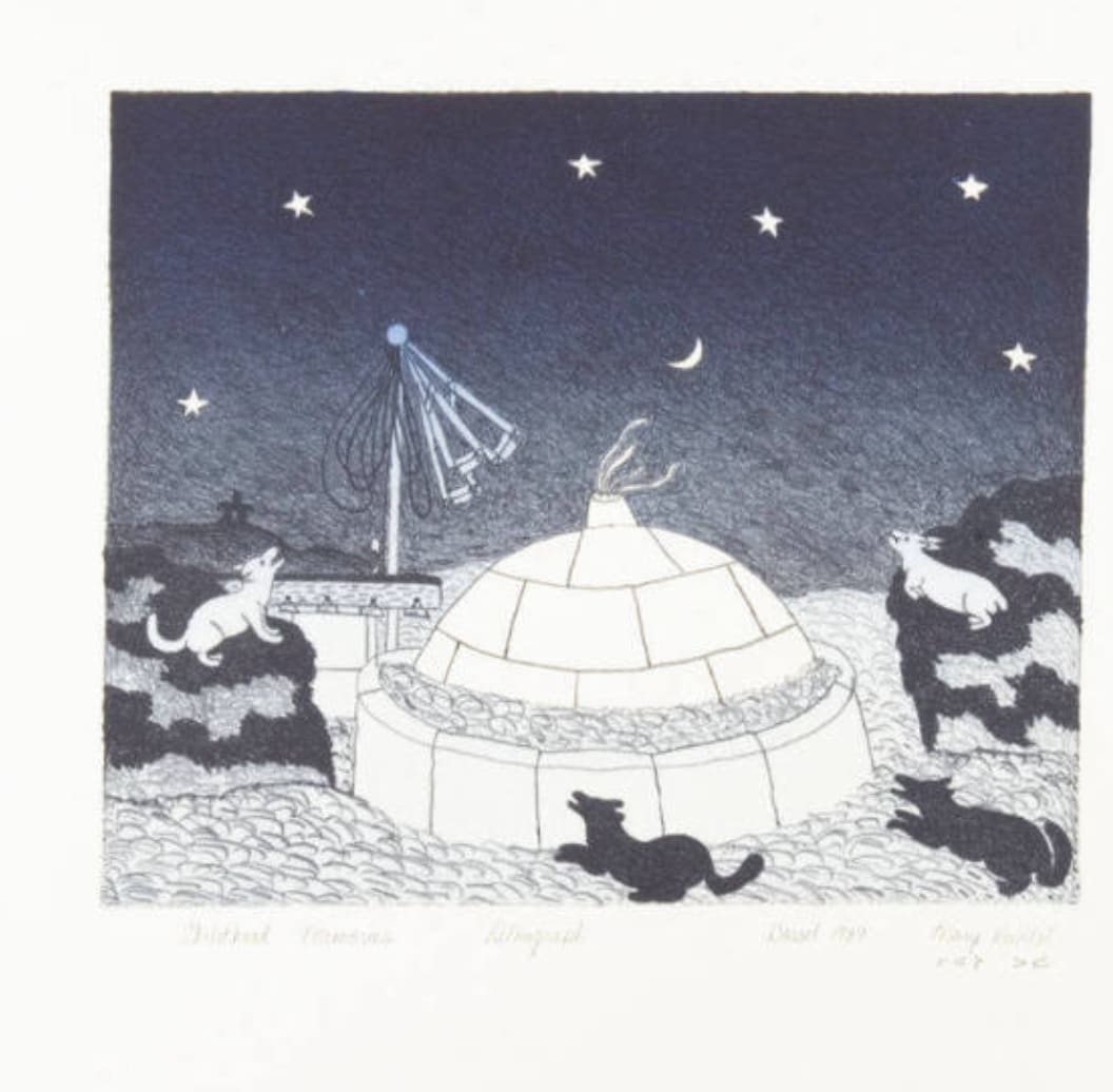 MARY PUDLAT (1923-2001) KINNGAIT (CAPE DORSET), Childhood Memories, 1989 #10