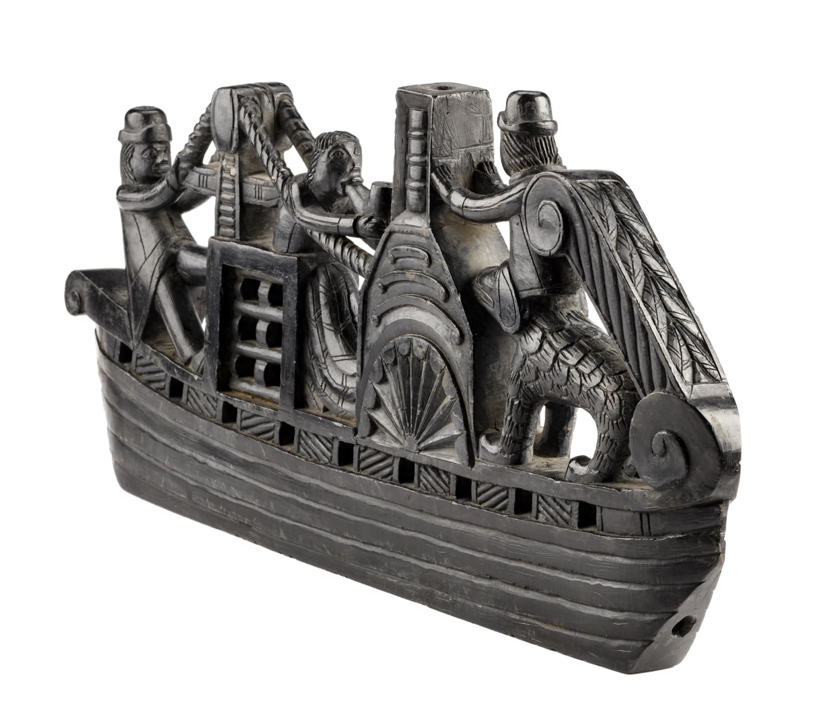 UNIDENTIFIED ARTIST, HAIDA, Ship Panel Pipe