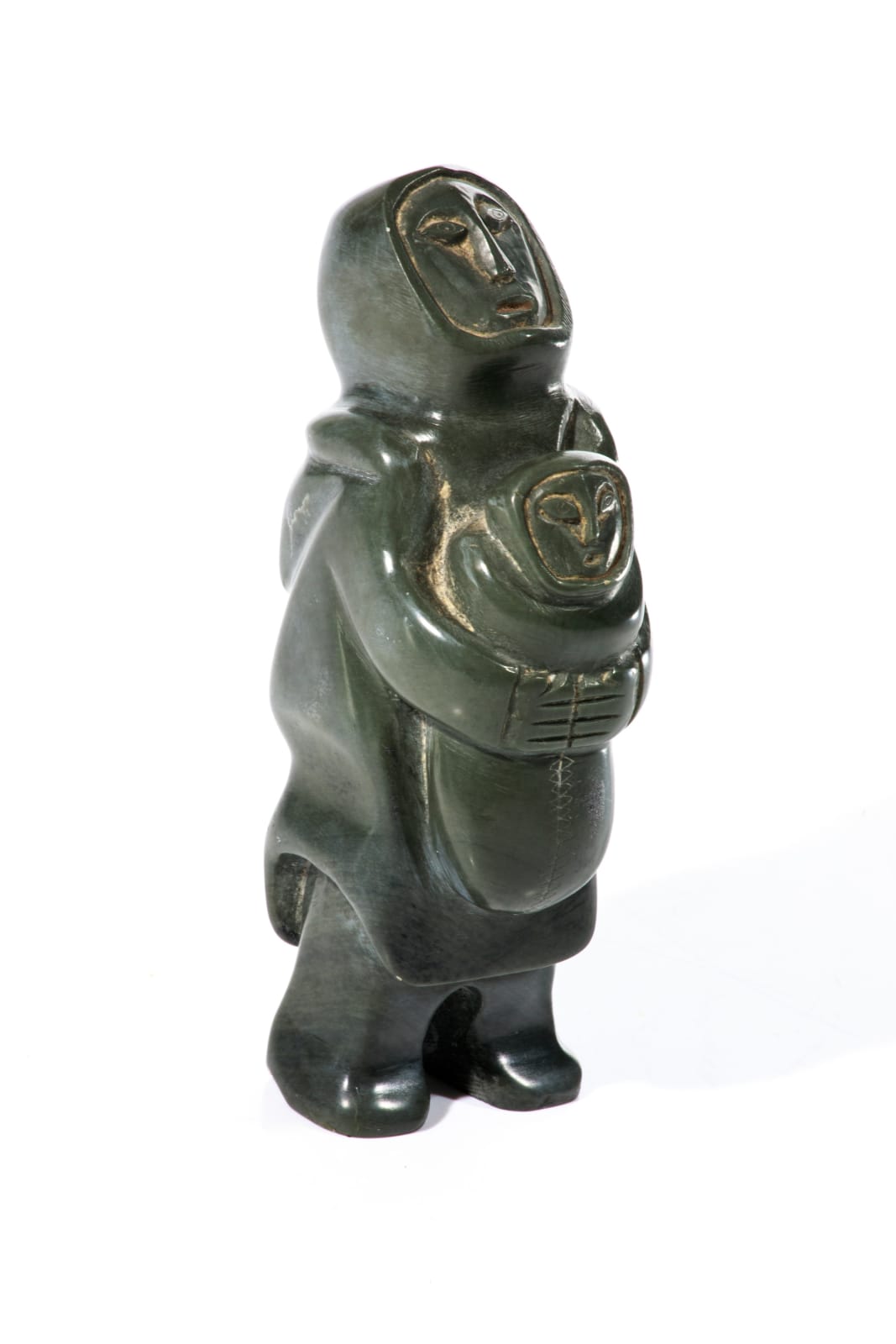 JOSEPIE NIVIAXIE (1914-D) UMIUJAQ, Mother Holding Her Child, early 1970s