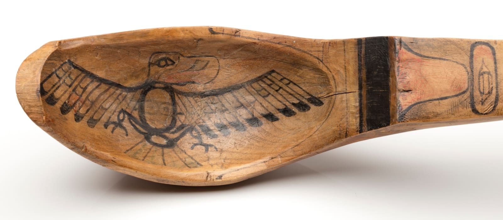 FREDERICK ALEXCEE (1853-1940s) TSIMSHIAN, Carved Spoon, c. 1920-1920