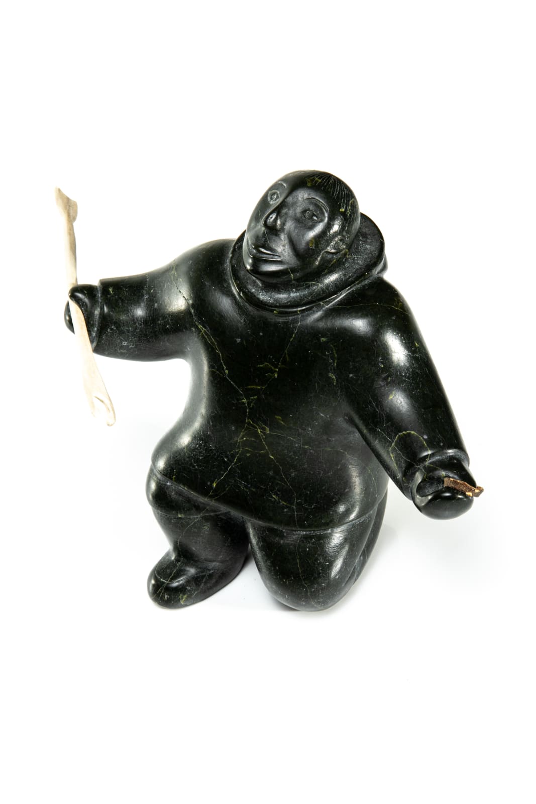 MEEALIA, QIKIQTAALUK (NORTH BAFFIN), Happy Fisherman