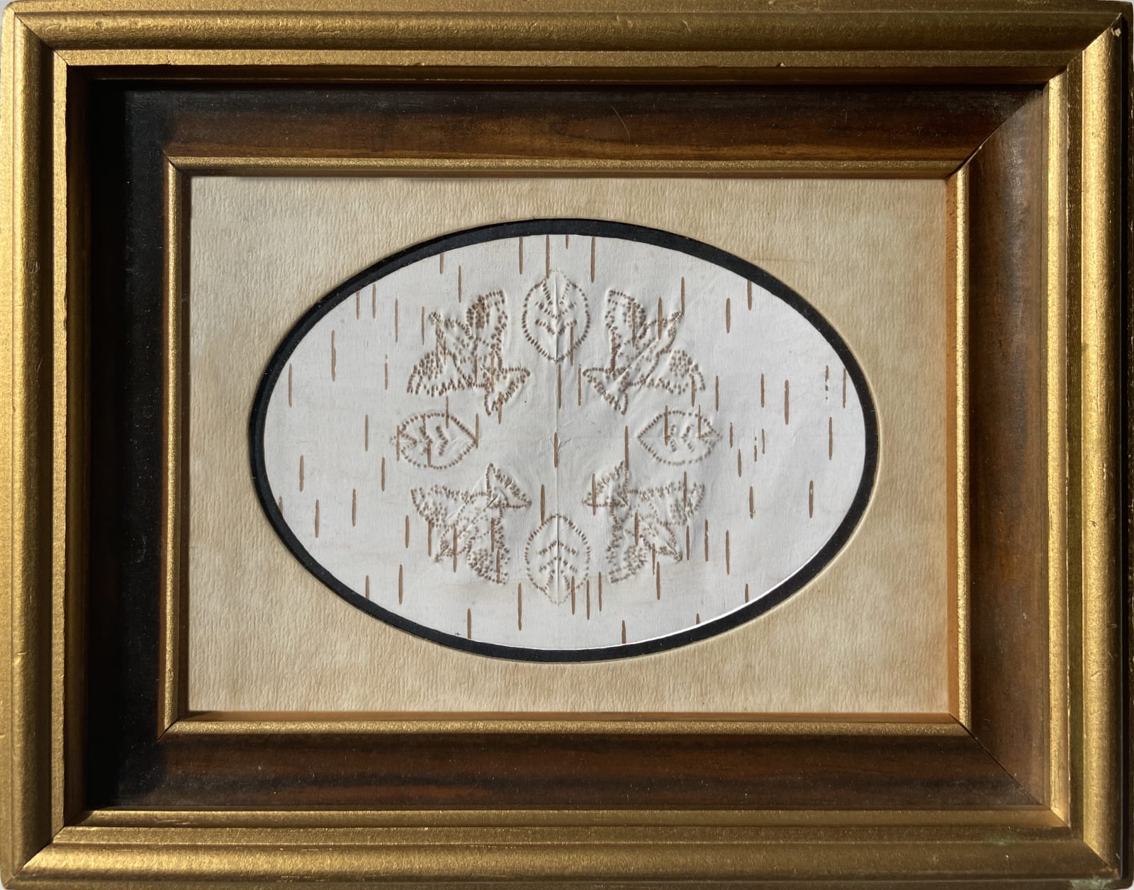 ANGELIQUE MERASTY (1924-1996) CREE, Two Birch Bark Bitings, c. 1980
