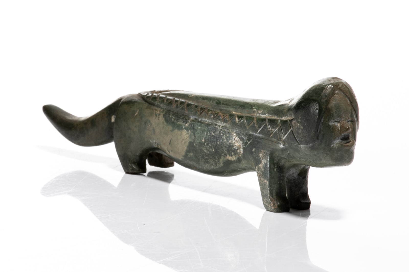PEGGY EKAGINA (1919-1992) KUGLUKTUK (COPPERMINE), Dog / Woman Transformation, 1975
