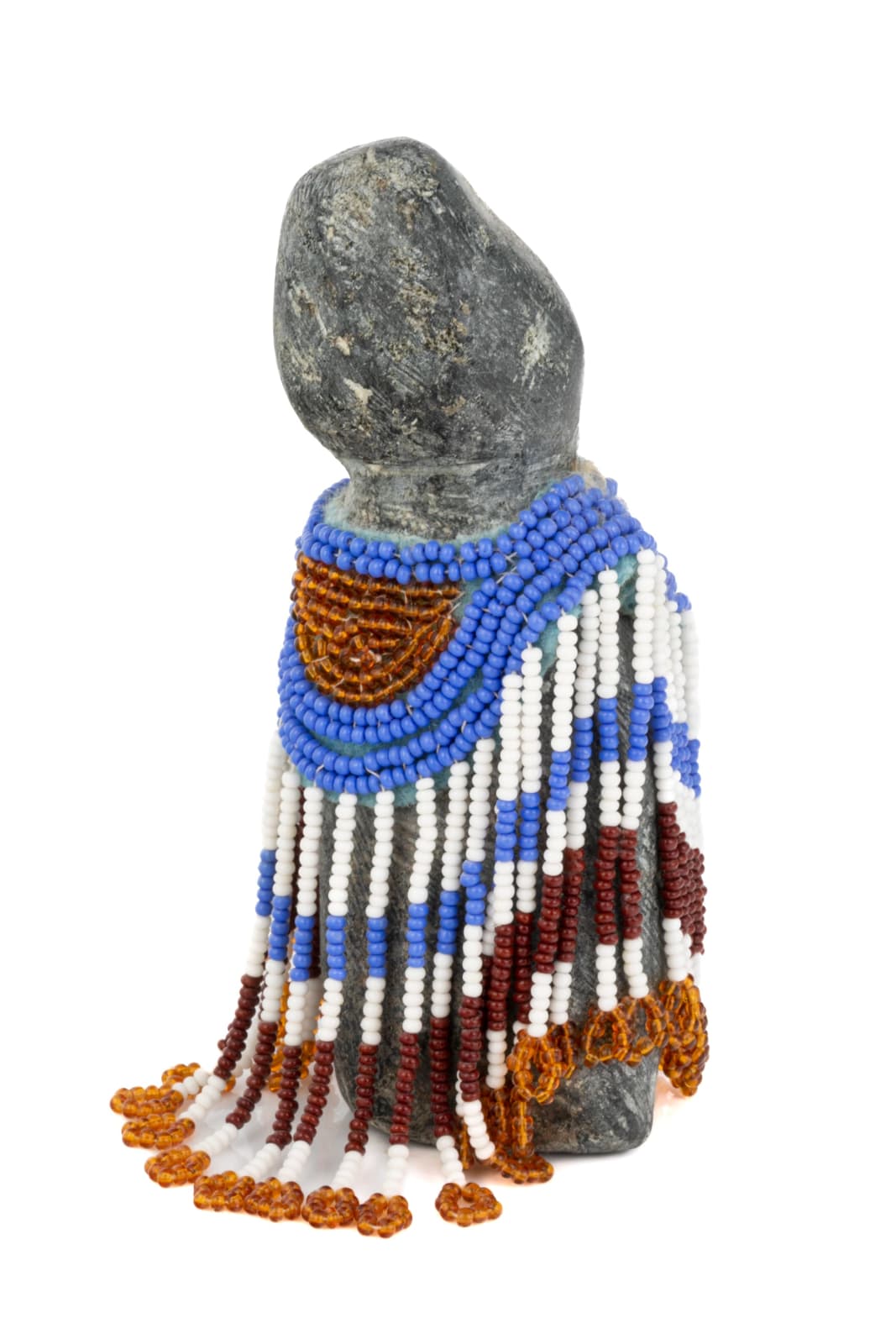 EVA TALOOKI ALIKTILUK (1927-1994) ARVIAT (ESKIMO POINT), Woman in a Beaded Amautiq