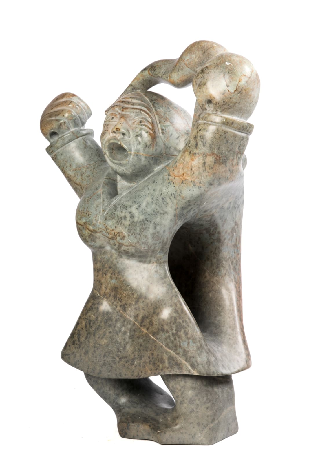 ABRAHAM ANGHIK RUBEN, O.C. (1951-) PAULATUK / SALT SPRING ISLAND, B.C, Angry Woman