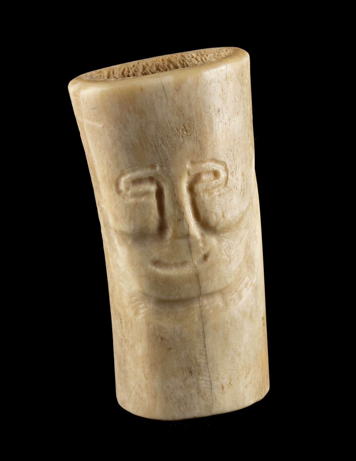 JOHN TIKTAK, R.C.A. (1916-1981) KANGIQLINIQ (RANKIN INLET), Janus-Faced Composition, c. 1967-68