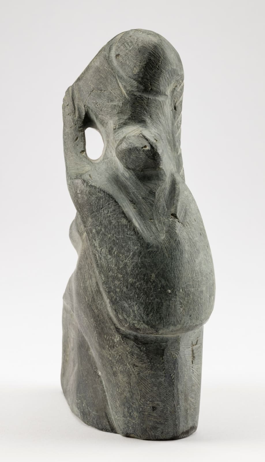 ELIZABETH NUTARAALUK AULATJUT (1914-1998) ARVIAT (ESKIMO POINT), Woman with Child, c. 1970-72