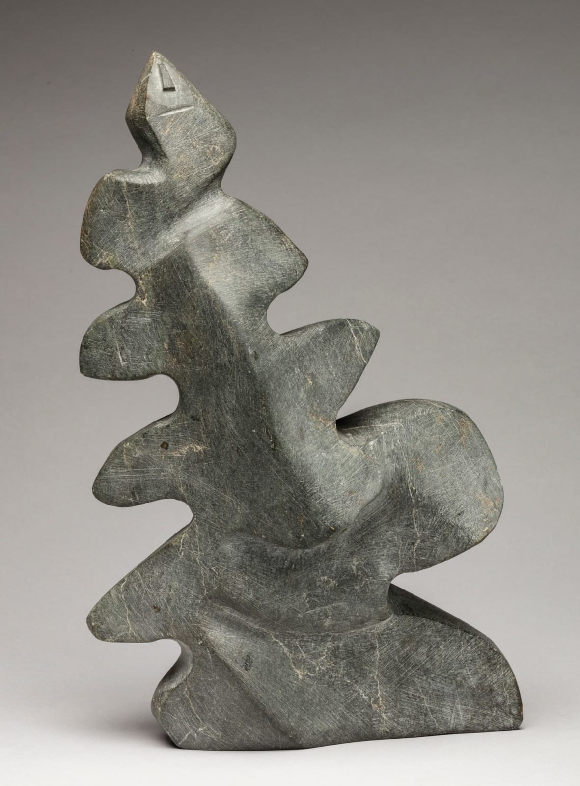 GEORGE ARLUK (1949-2023) ARVIAT (ESKIMO POINT), Composition, late 1970s