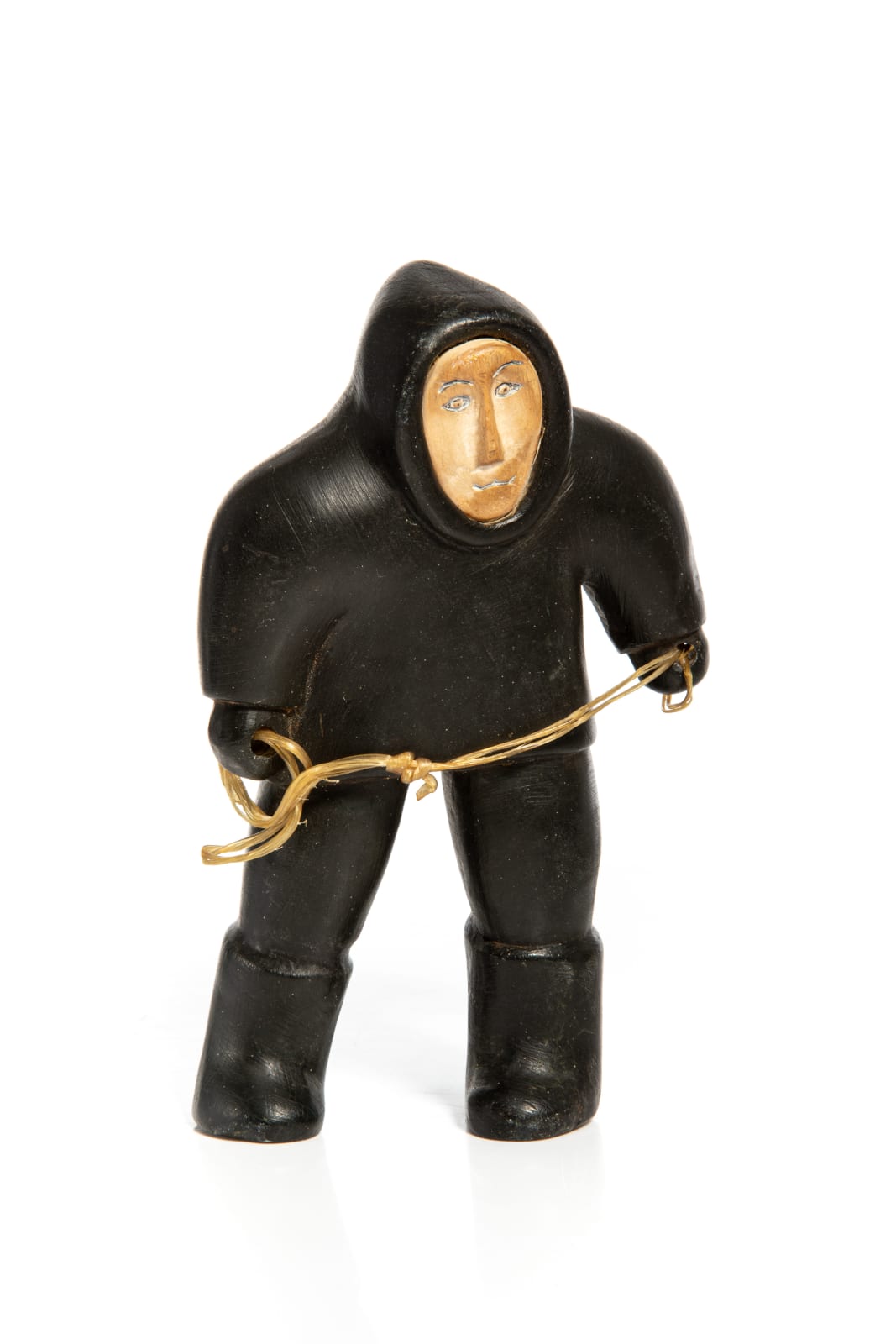 Possibly: THOMASIE QAMUGAALUK (1917-1995) SALLUIT (SUGLUK), Standing Hunter, c. 1955