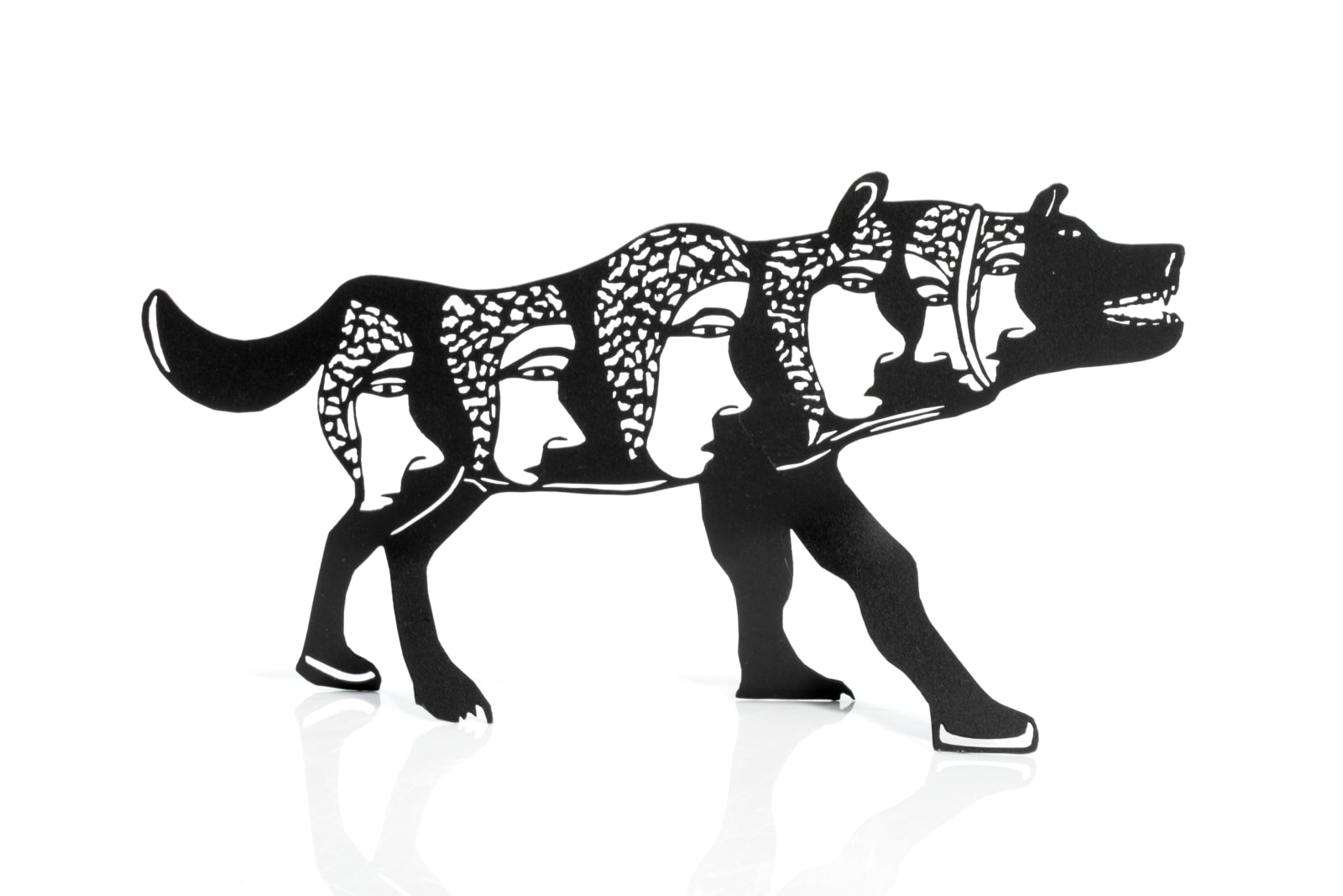 SIMON TOOKOOME (1934-2010) QAMANI’TUAQ (BAKER LAKE), Wolf Shaman, 1997