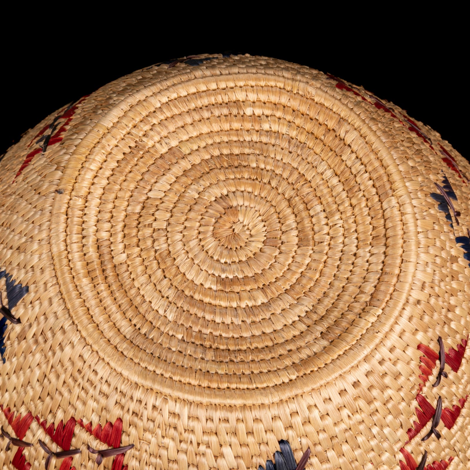 JANE WISEMAN (1947-), YUP’IK, NELSON ISLAND, AK, Large Lidded Basket, 2008