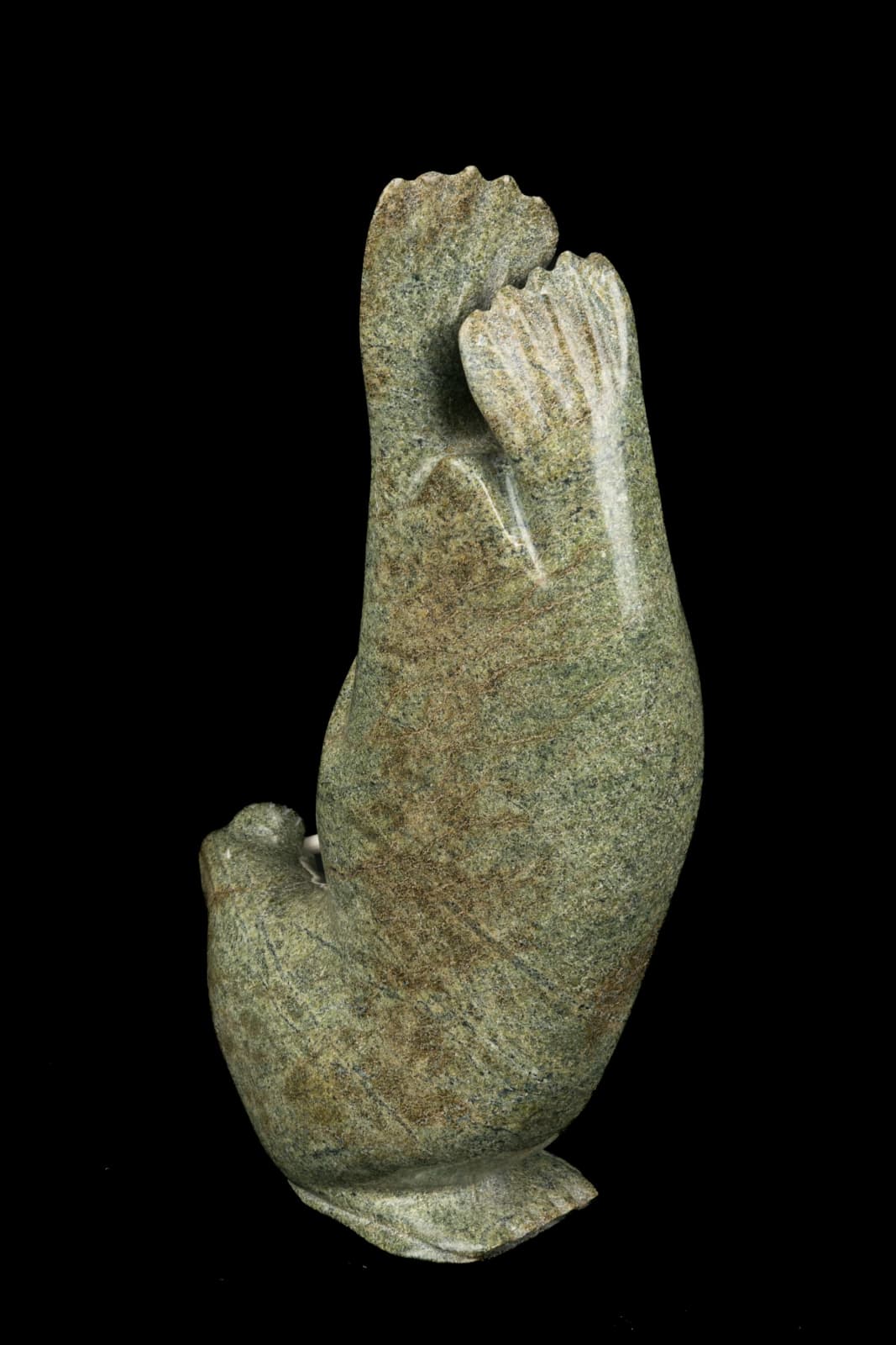 Probably KULULA ITULU (1952-) KINNGAIT (CAPE DORSET), Breeching Walrus, 1990s