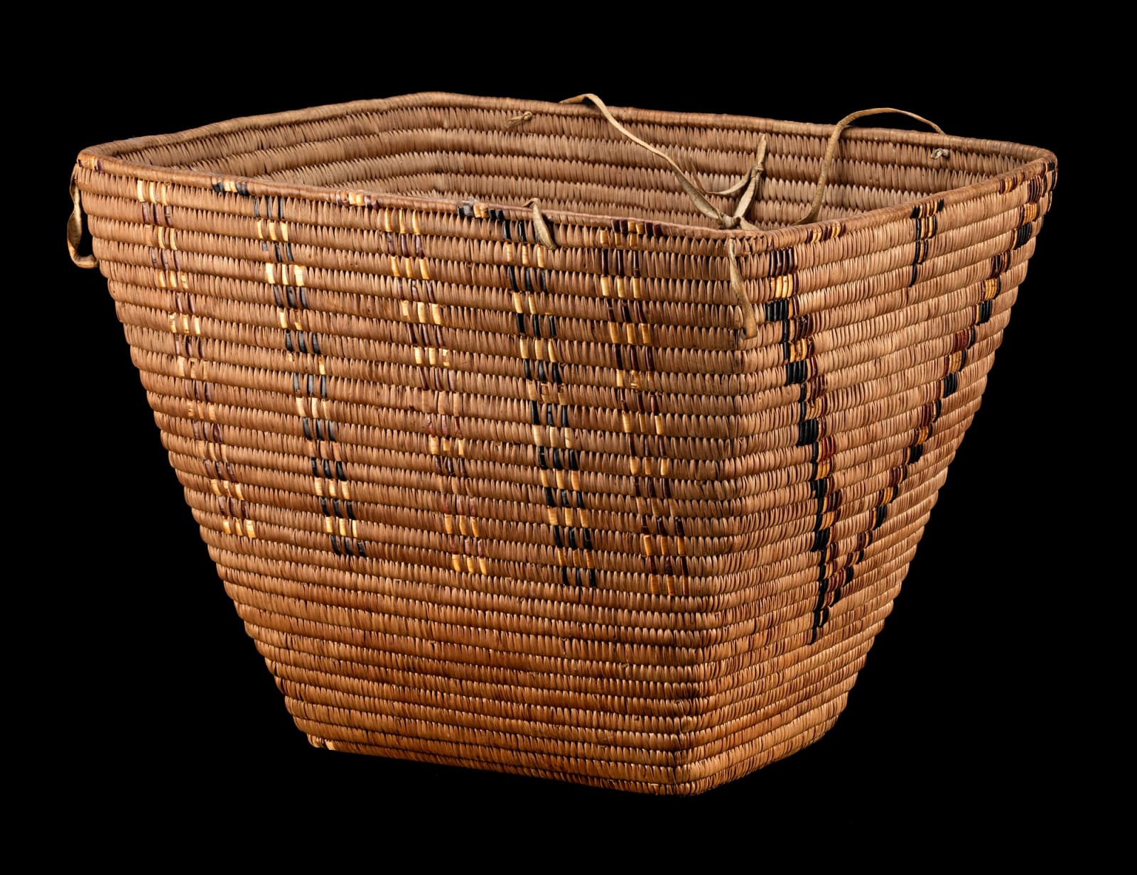 UNIDENTIFIED ARTIST, PROBABLY INTERIOR SALISH, STL'ATL'IMX (LILLOOET), Burden Basket, c. 1900-10