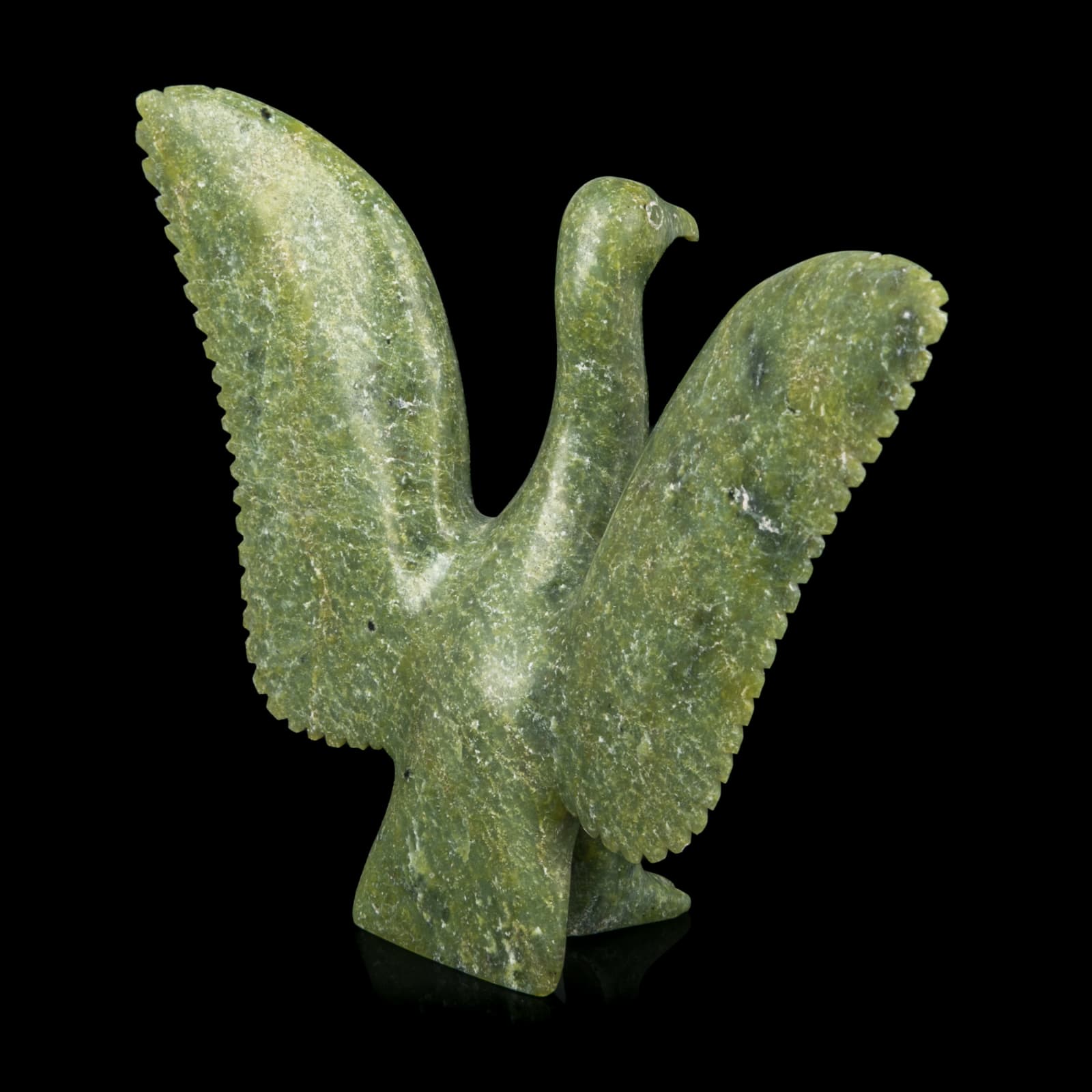 ABRAHAM ETUNGAT, R.C.A. (1911-1999) KINNGAIT (CAPE DORSET), Bird of Spring, 1977