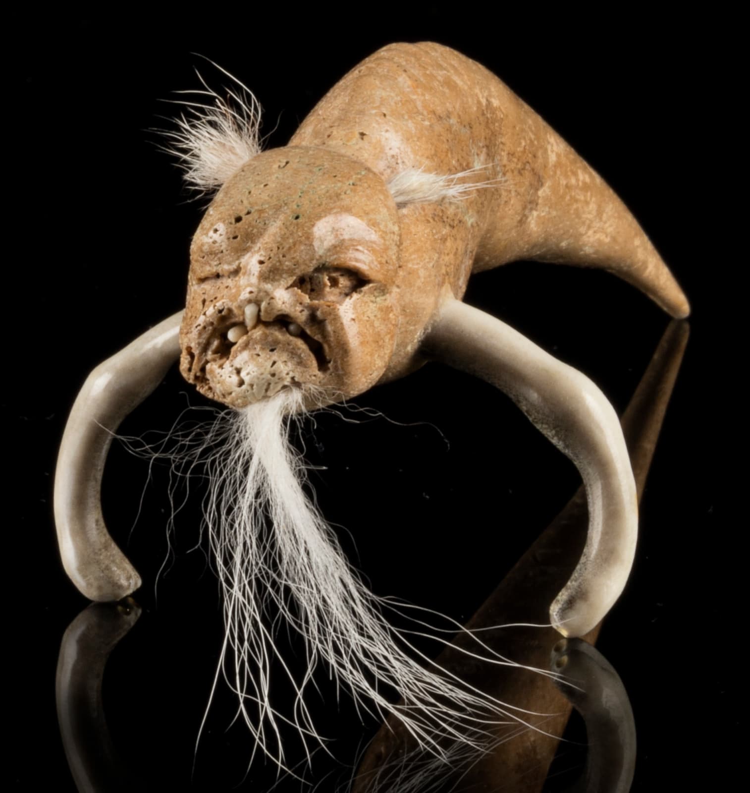 NICK SIKKUARK (1943-2013) KUGAARUK (PELLY BAY) / UQSUQTUUQ (GJOA HAVEN), Crawling Spirit, 1996