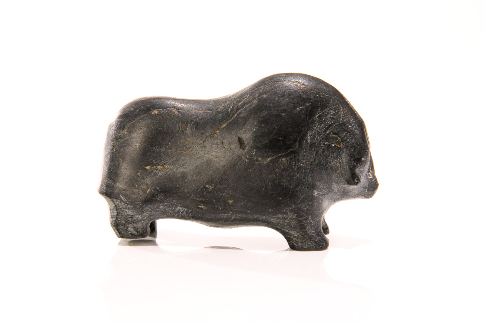 BARNABUS ARNASUNGAAQ (1924-2017) QAMANI'TUAQ (BAKER LAKE), Muskox, mid 1980s