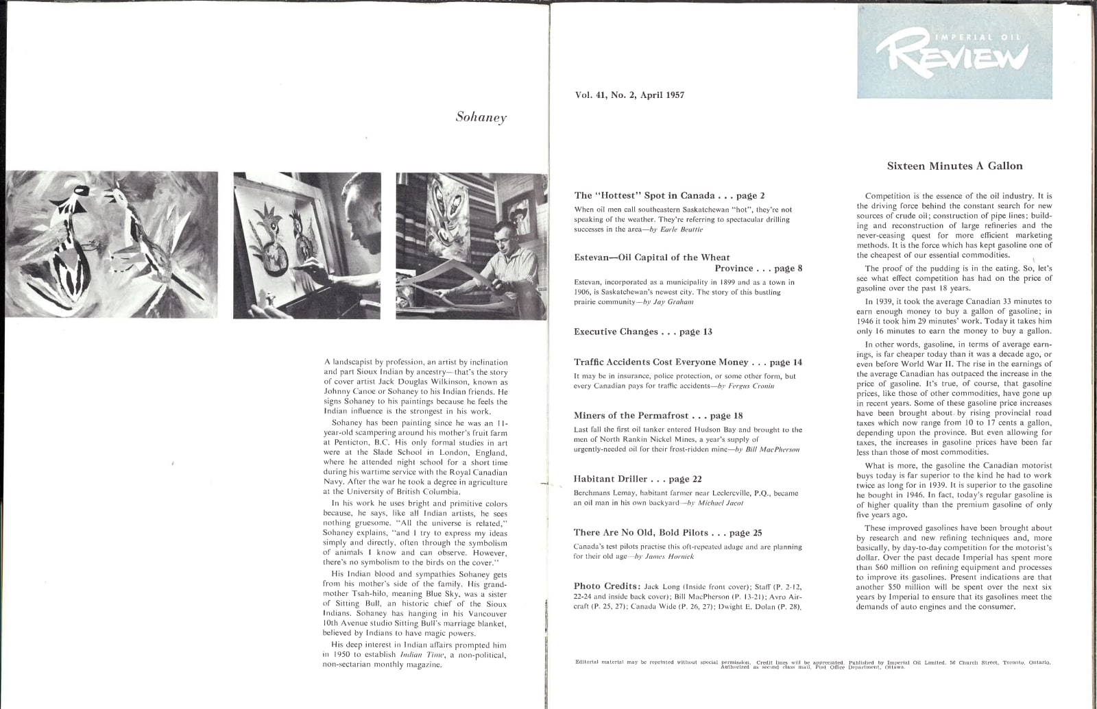 SOHANEY (JACK DOUGLAS HOWARD SCHONEY WILKINSON, DOUG WILKINSON, JACK DOUGLAS WILKINSON, JACK AXEL WILKINSON, JOHNNY CANOE) (1919-1979), HÚŊKPAPȞA LAKȞÓTA NATION, Untitled (Opposing Birds / Fighting Cocks), c. 1957