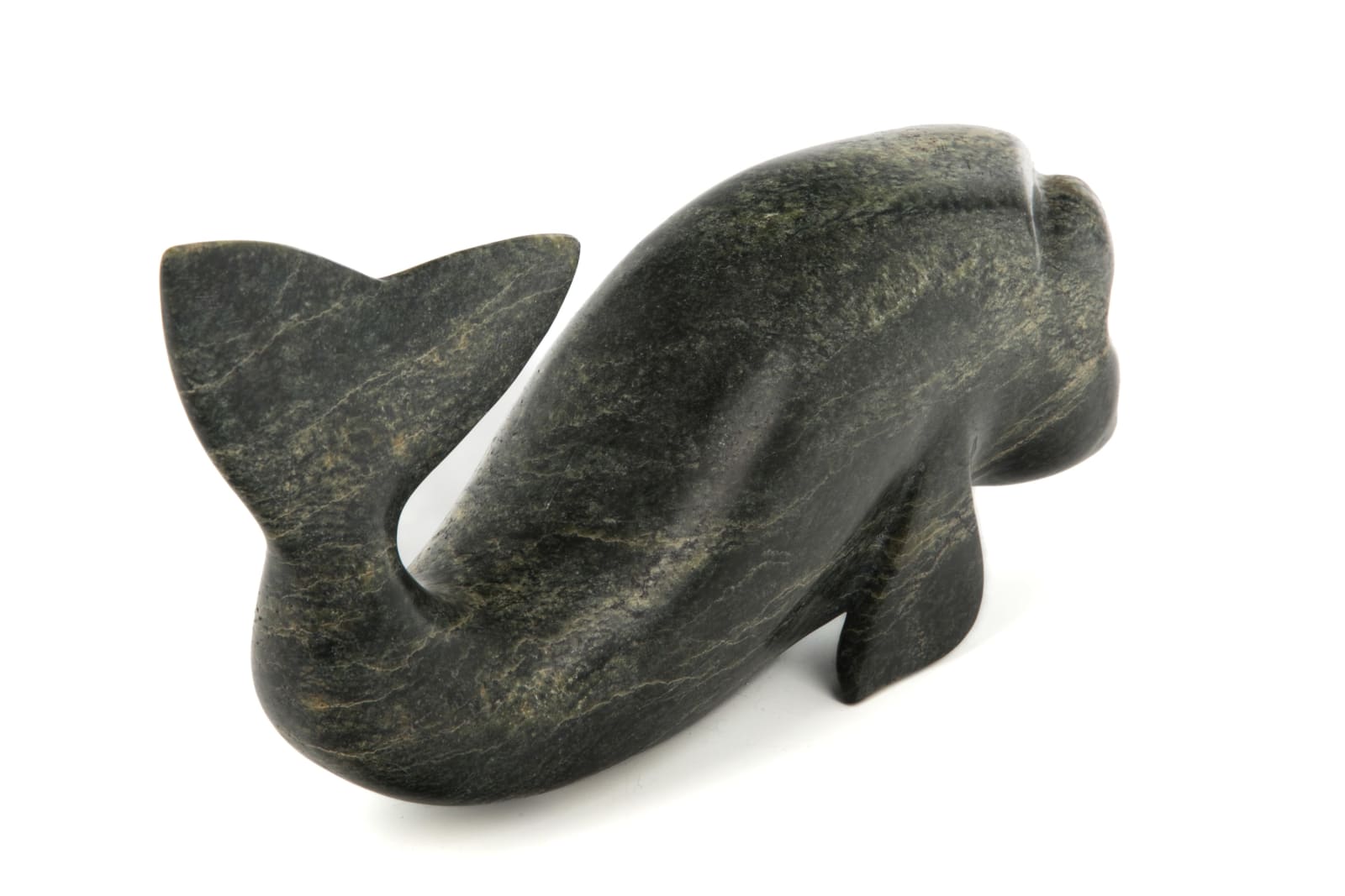 OVILOO TUNNILLIE, R.C.A. (1949-2014) KINNGAIT (CAPE DORSET), Whale Spirit, 1980s