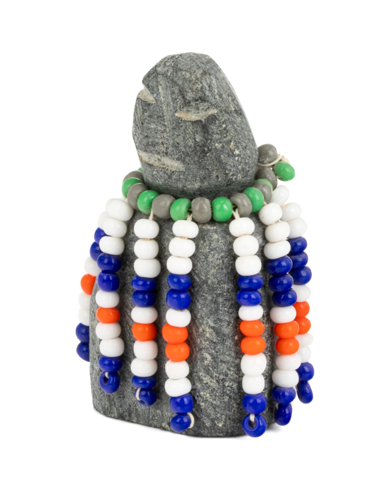 EVA TALOOKI ALIKTILUK (1927-1994) ARVIAT (ESKIMO POINT), Woman in a Beaded Amautiq