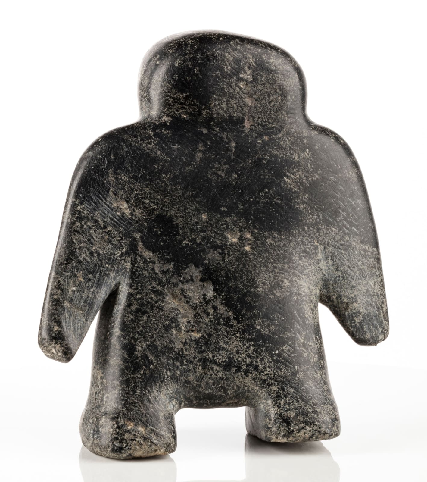 LATCHOLASSIE AKESUK (1919-2000) KINNGAIT (CAPE DORSET), Owl, c. early-mid 1960s