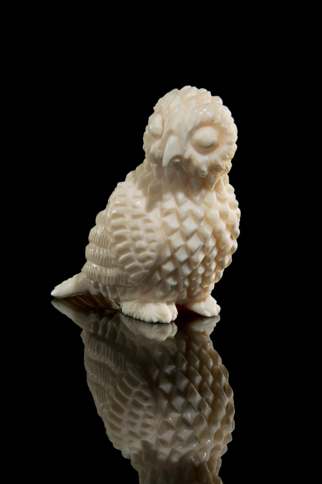 UNIDENTIFIED ARTIST, INUPIAQ or YU'PIK, ALASKA, Owl, late 20th century