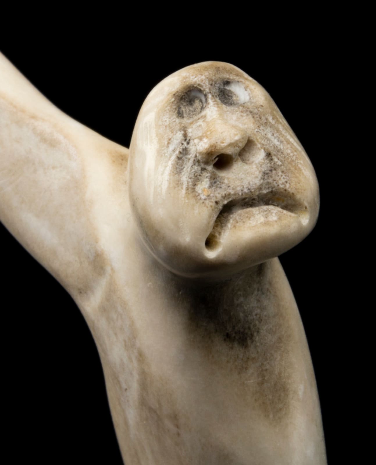 NICK SIKKUARK (1943-2013) UQSUQTUUQ (GJOA HAVEN), Somersaulting Figure, c. 1990 or later