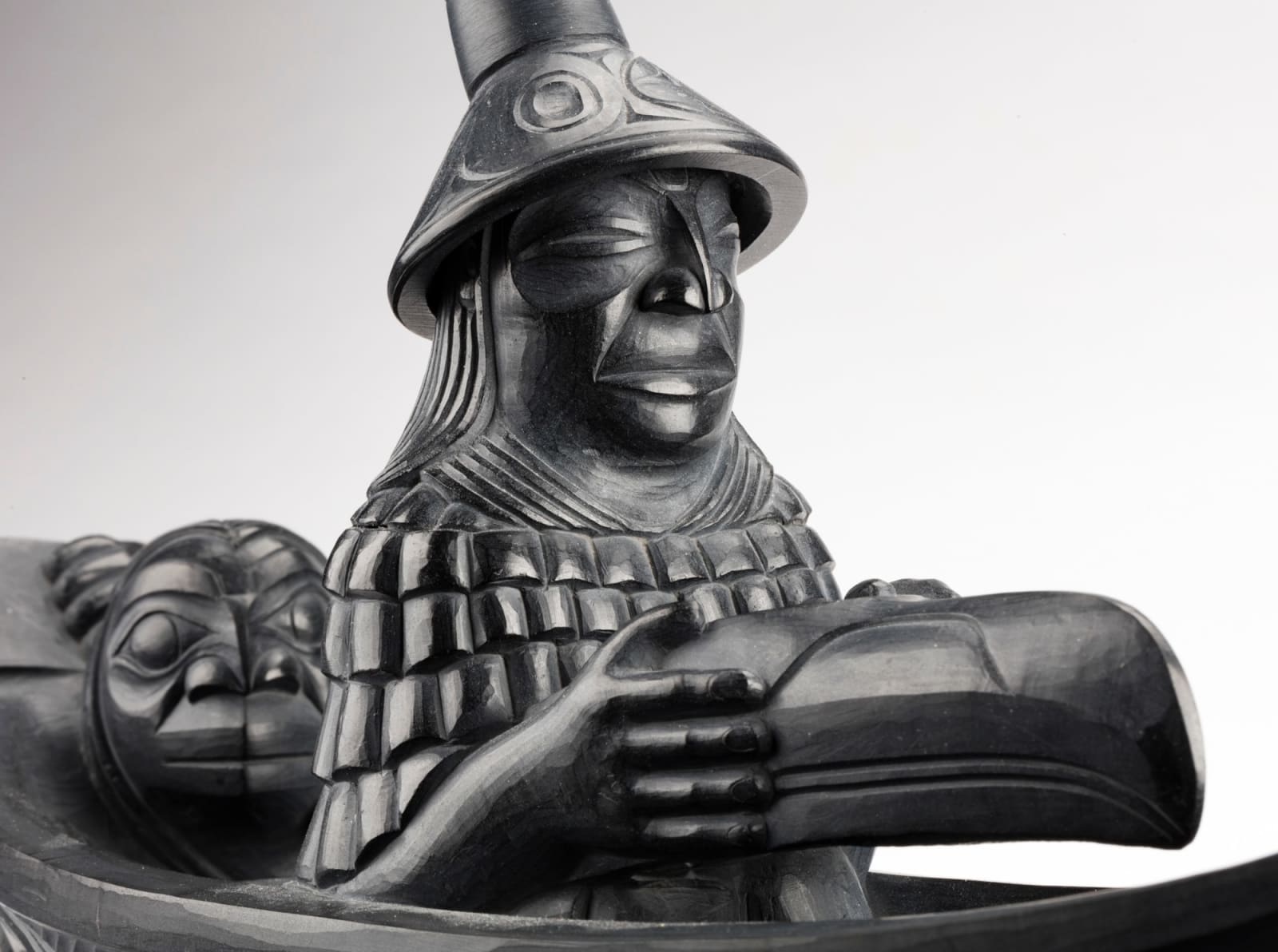 GARY MINAKER-RUSS (1958-2025), MASSET, HAIDA GWAII, The Blind Halibut Fisherman, 1998