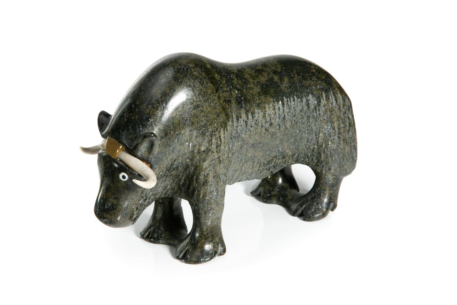 NOOVEEYA (NUVEEYA) IPELLIE (1920-2010) IQALUIT (FROBISHER BAY), Muskox , 1980s