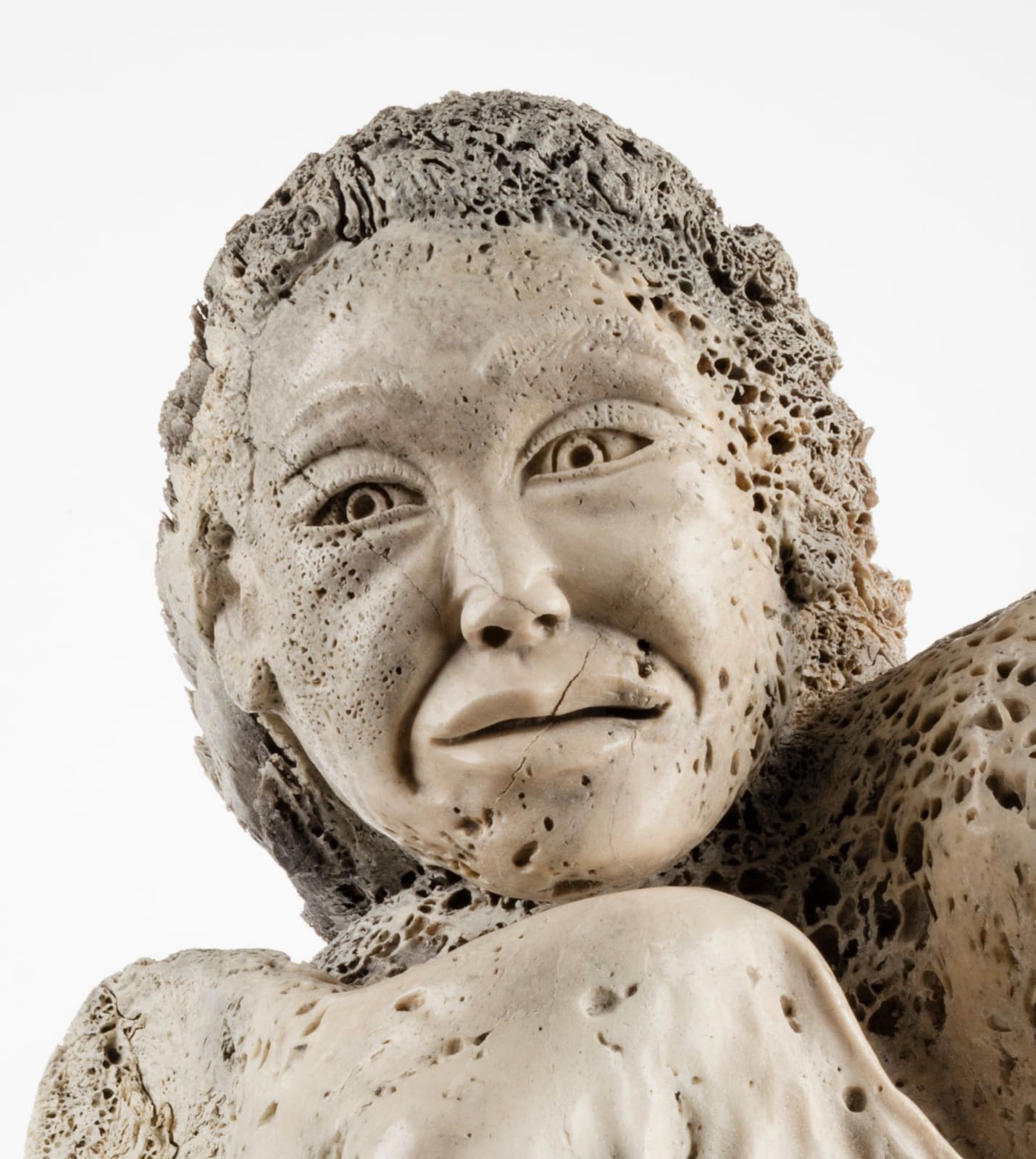 MANASIE AKPALIAPIK (1955-) IKPIARJUK (ARCTIC BAY) / ONTARIO, Bird Shaman, 1990