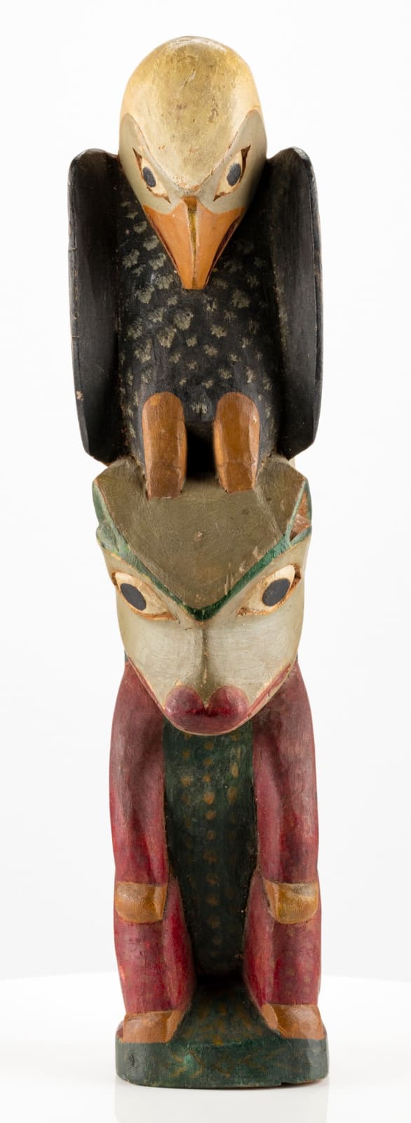 UNIDENTIFIED NUU-CHAH-NULTH ARTIST, Model Totem Pole, 28 July 1908