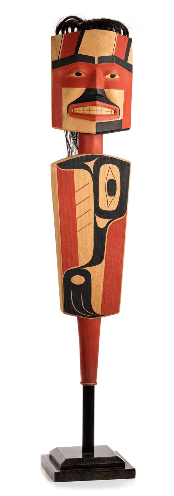 JOE DAVID (1946-) NUU-CHAH-NULTH, TOFINO, B.C., Shrine Figure, 2011