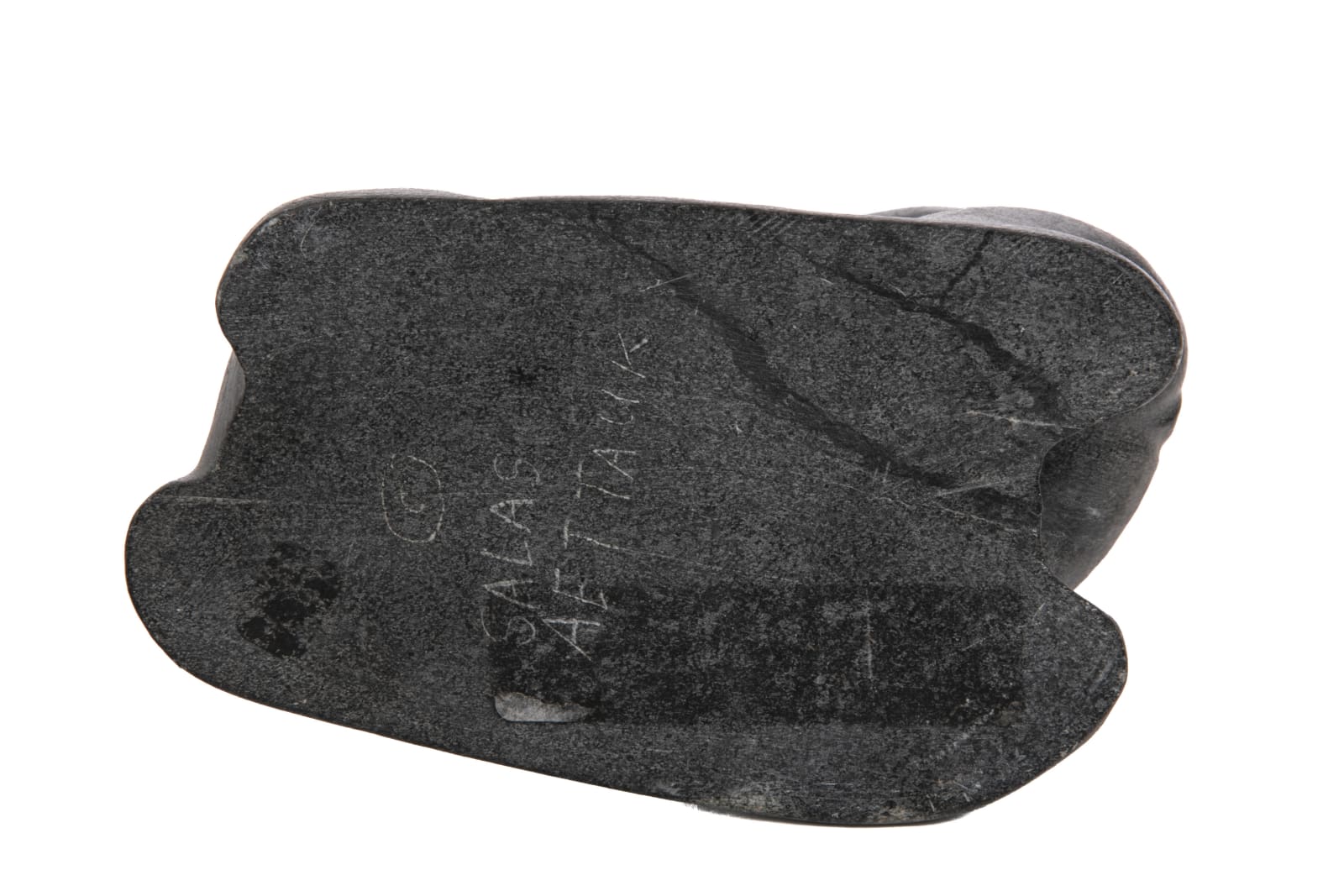 SILAS AITTAUQ (1933-2013) QAMANI'TUAQ (BAKER LAKE), Polar Bear with Man's Head, 1990s