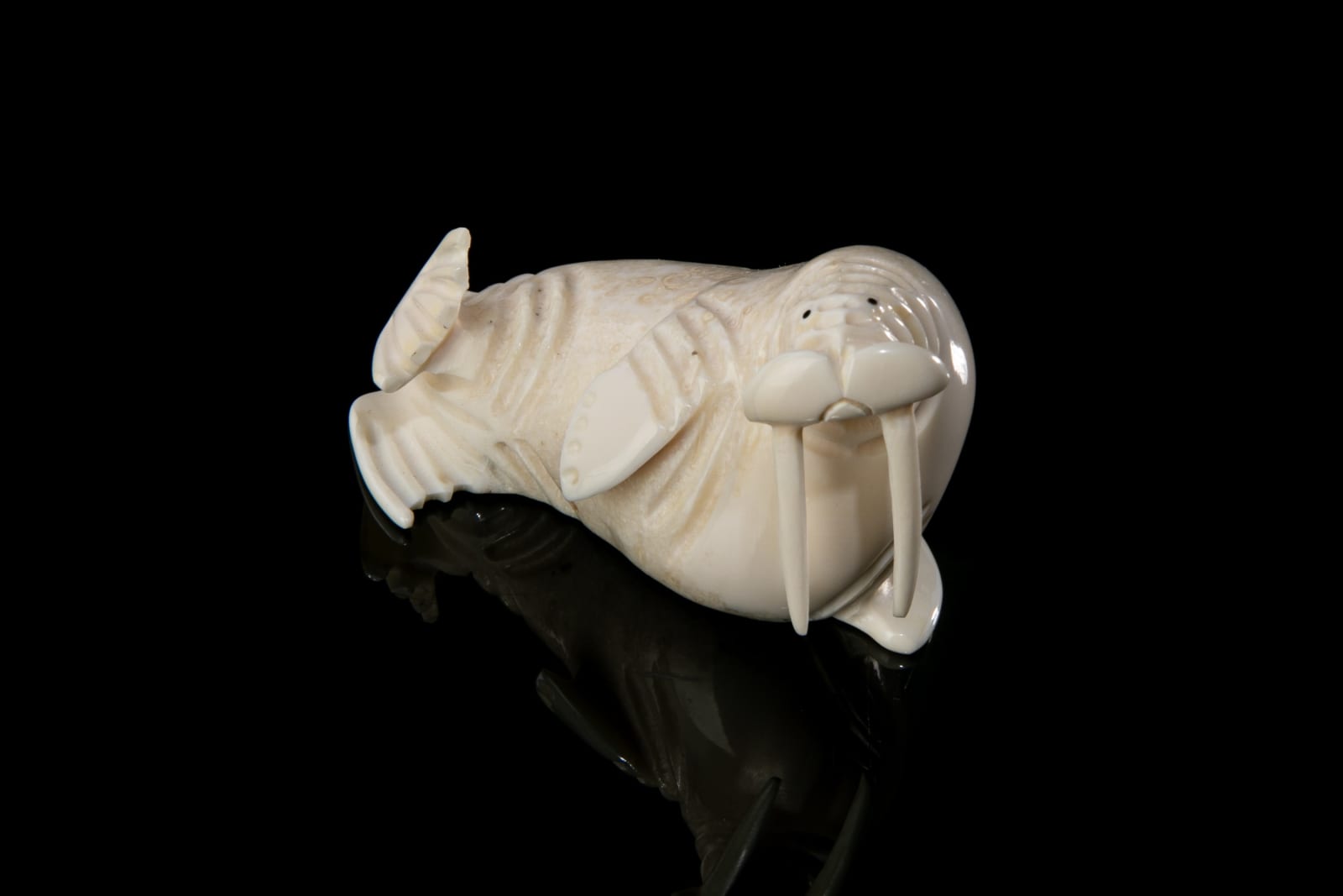 A.H.S., Probably YU'PIK, Lounging Walrus