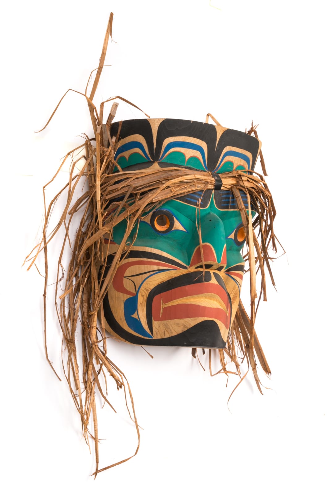 VERONICA HACKETT, KWAKWA̱KA̱ʼWAKW, POWELL RIVER, B.C., Komokwa (Chief of the Undersea) Mask, 1992