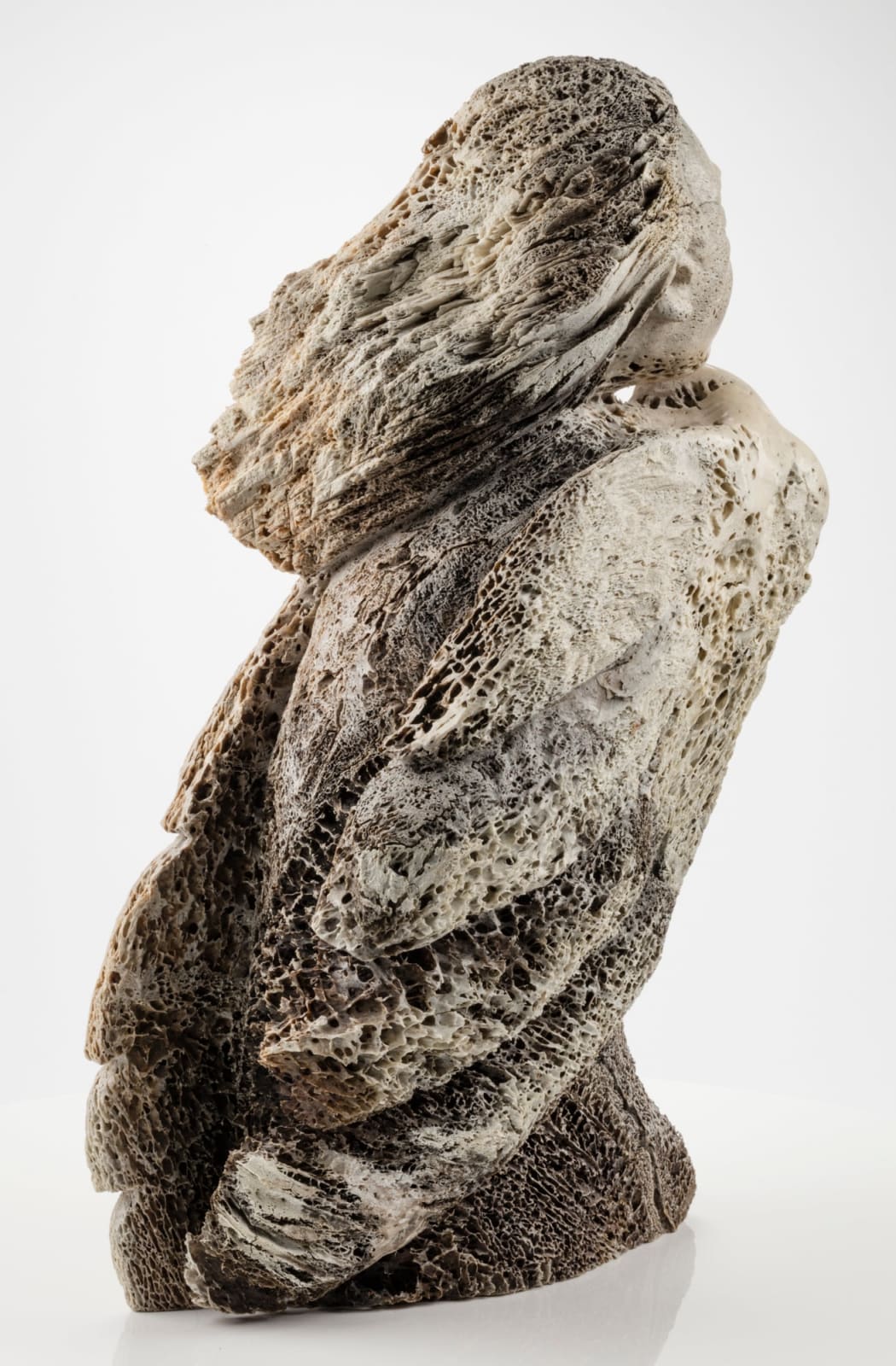 MANASIE AKPALIAPIK (1955-) IKPIARJUK (ARCTIC BAY) / ONTARIO, Bird Shaman, 1990