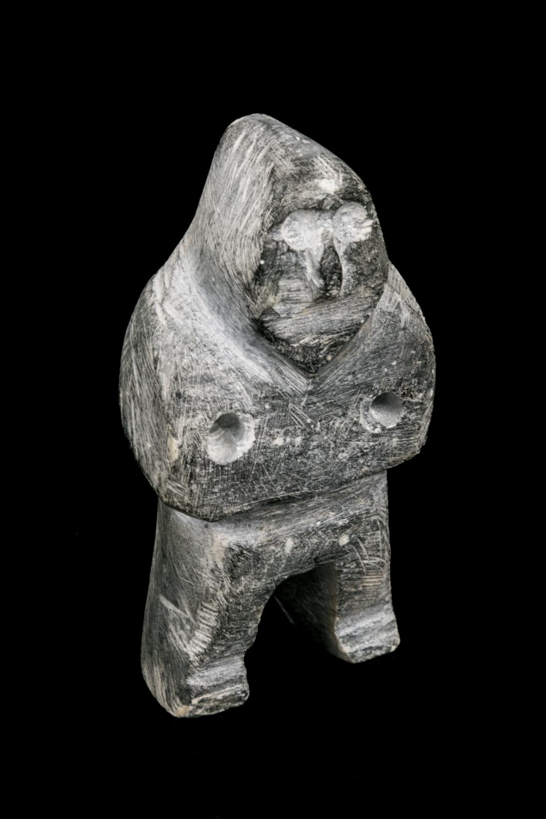 JOHN KAVIK (1897-1993) KANGIQLINIQ (RANKIN INLET), Standing Man, early 1970s