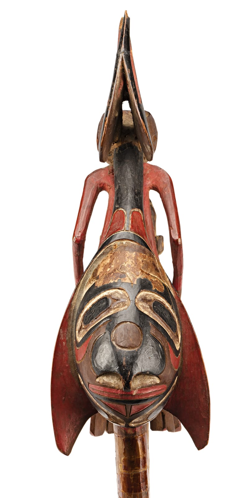 UNIDENTIFIED MAKER, Raven Rattle, c. 1890-1900