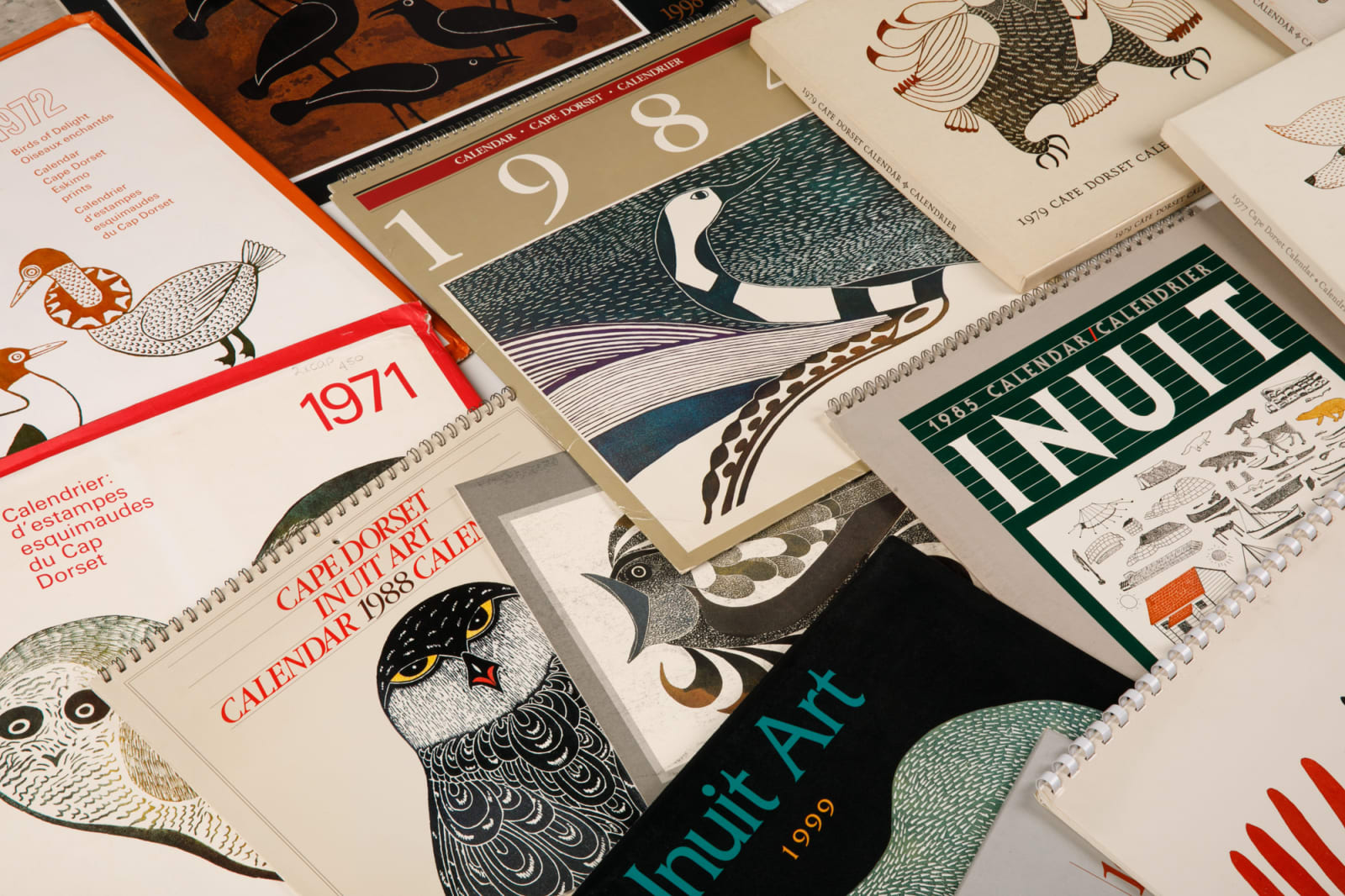 Quantity of Cape Dorset Print Catalogues & Calendars