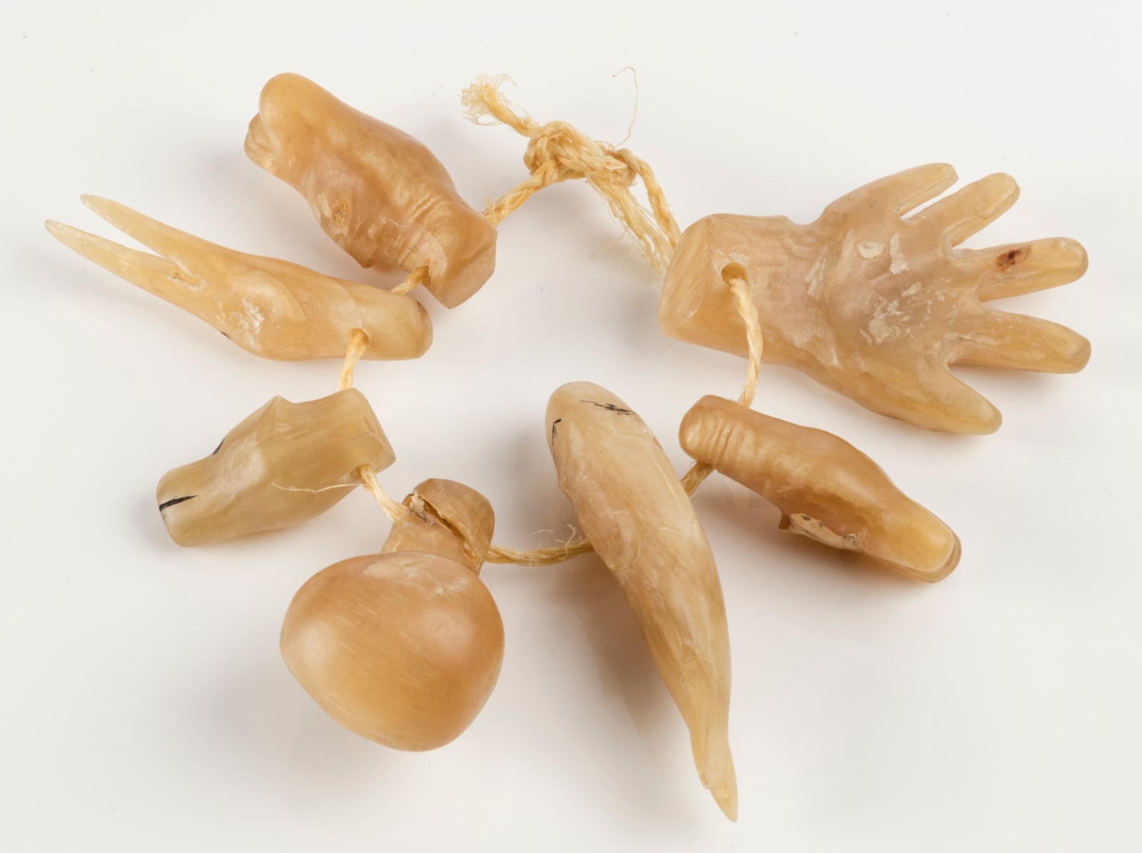 BARNABUS ARNASUNGAAQ (1924-2017) QAMANI'TUAQ (BAKER LAKE), Shaman's Amulets, 1967